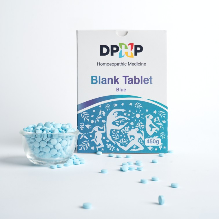 Blank Tablet Blue 1 Grain